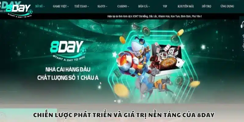 Chiến lược phát triển và giá trị nền tảng của 8day