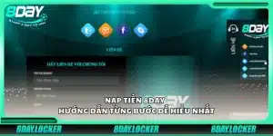 Nạp tiền 8Day - Hướng dẫn từng bước dễ hiểu nhất