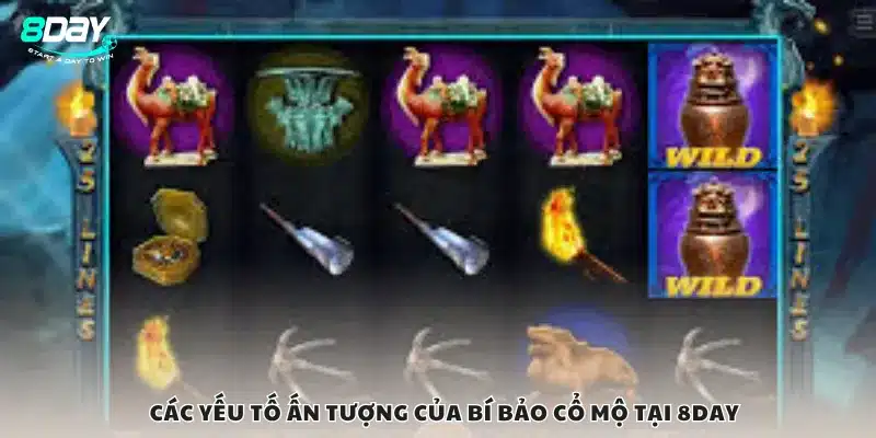 Các yếu tố ấn tượng của Bí Bảo Cổ Mộ tại 8Day