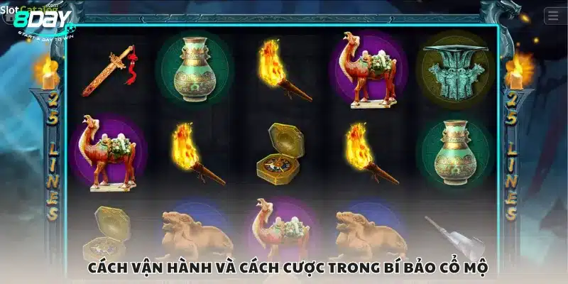 Cách vận hành và cách cược trong Bí Bảo Cổ Mộ