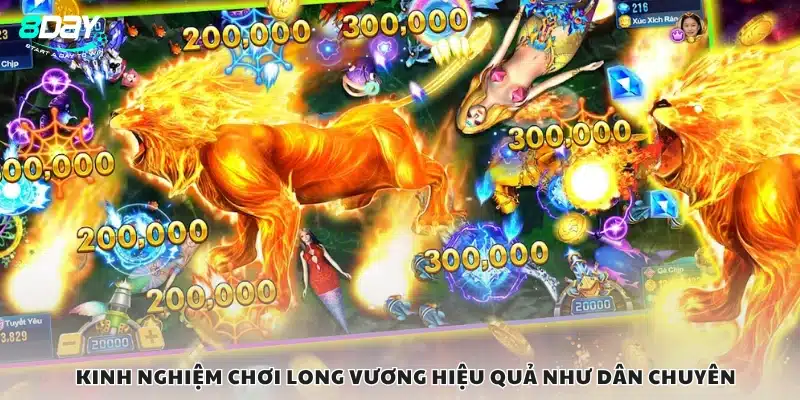 Mẹo săn boss Long Vương giúp nổ xu cực lớn