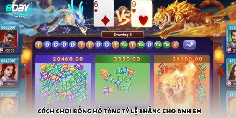 Cách chơi Rồng Hổ hiệu quả giúp dễ thắng hơn