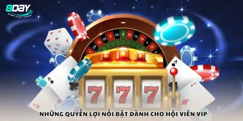 Những quyền lợi nổi bật dành cho hội viên VIP