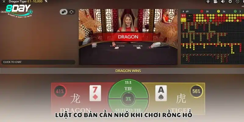 Hướng dẫn luật chơi Rồng Hổ đơn giản, dễ hiểu