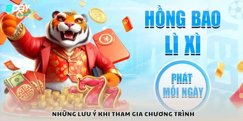 Những lưu ý khi tham gia chương trình