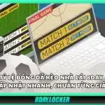 Tỷ lệ bóng đá kèo nhà cái 8Day - Cập nhật nhanh, chuẩn từng giây